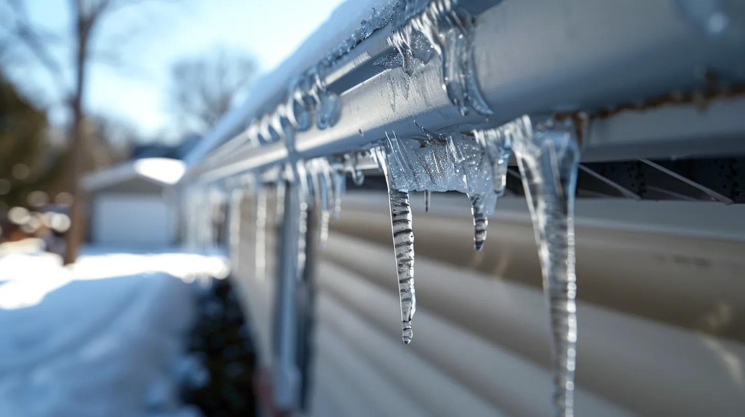 ice dams on roof