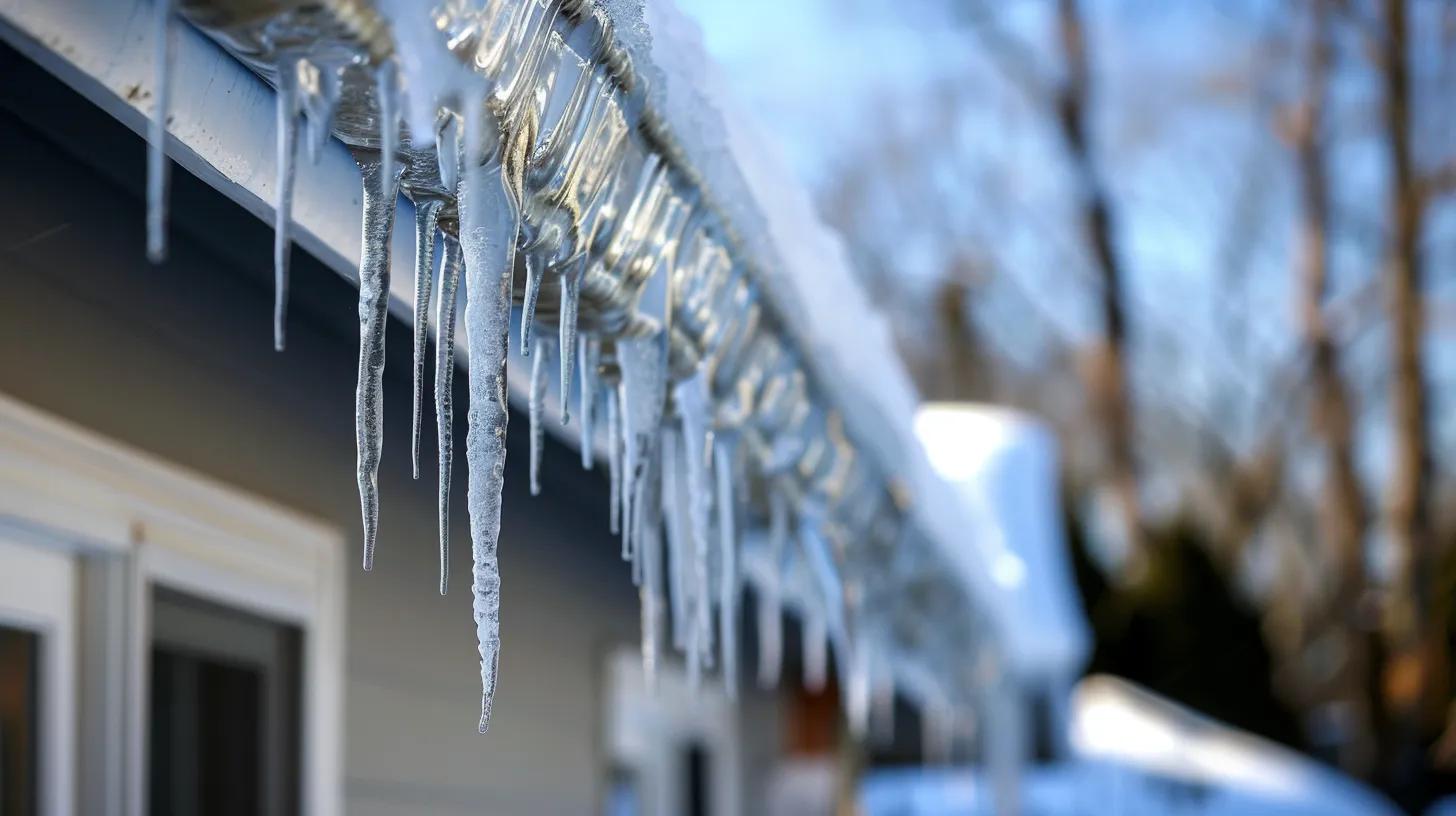 ice dams on roof