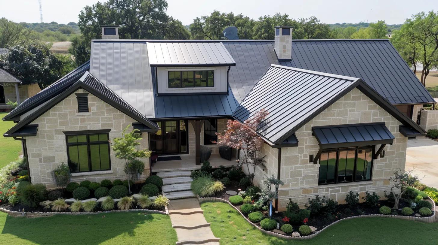 metal roof installation