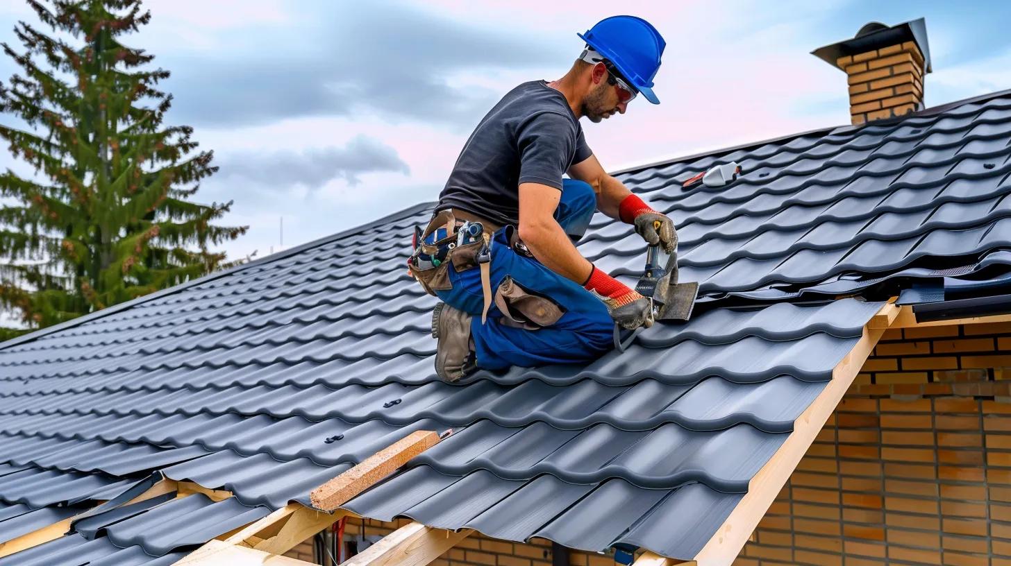 man installing metal roof metal roof installation  + As Hero  Copy Get URL  + To Article  View Image Check View